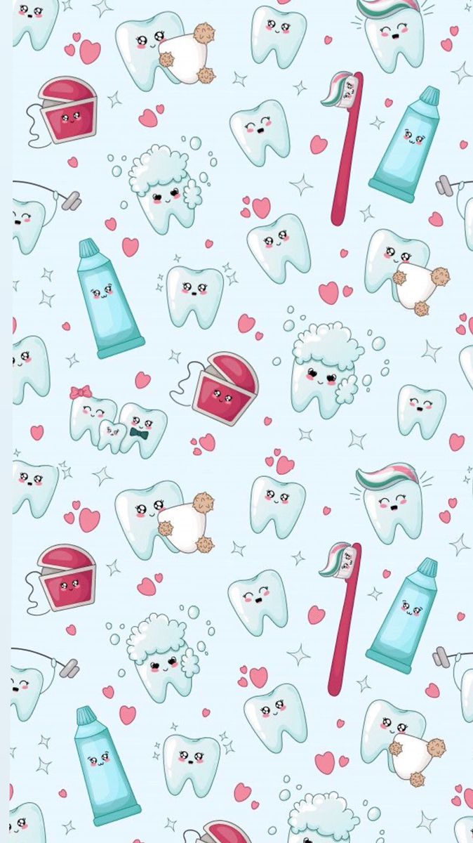 cute dental backgrounds 0020