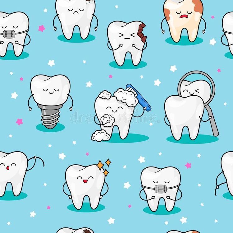 cute dental backgrounds 0050