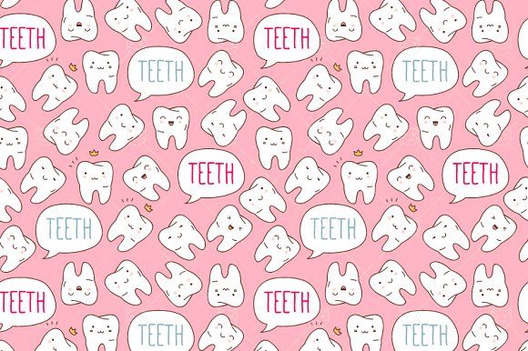 cute dental backgrounds 0075