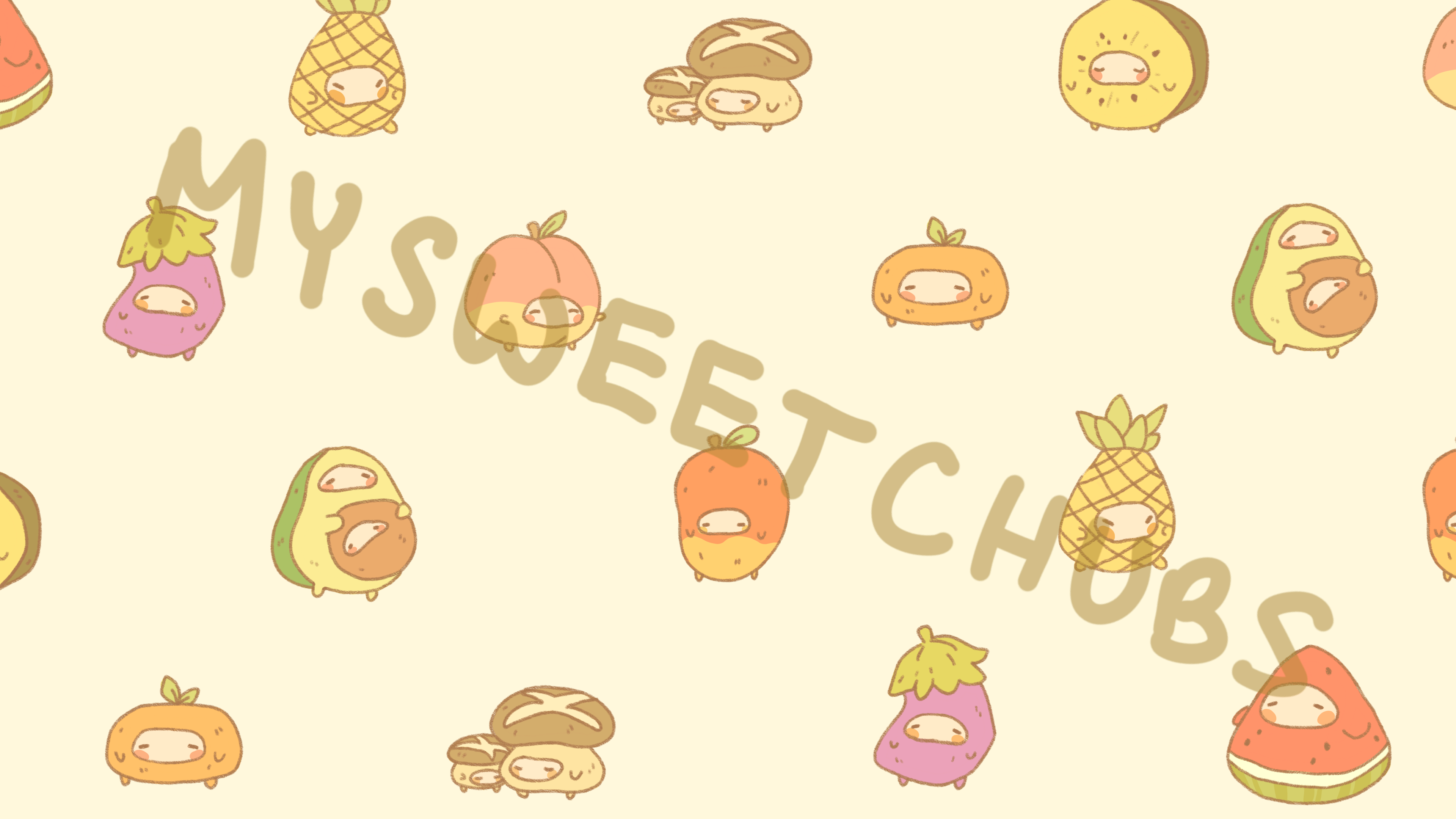 cute digital background 0015