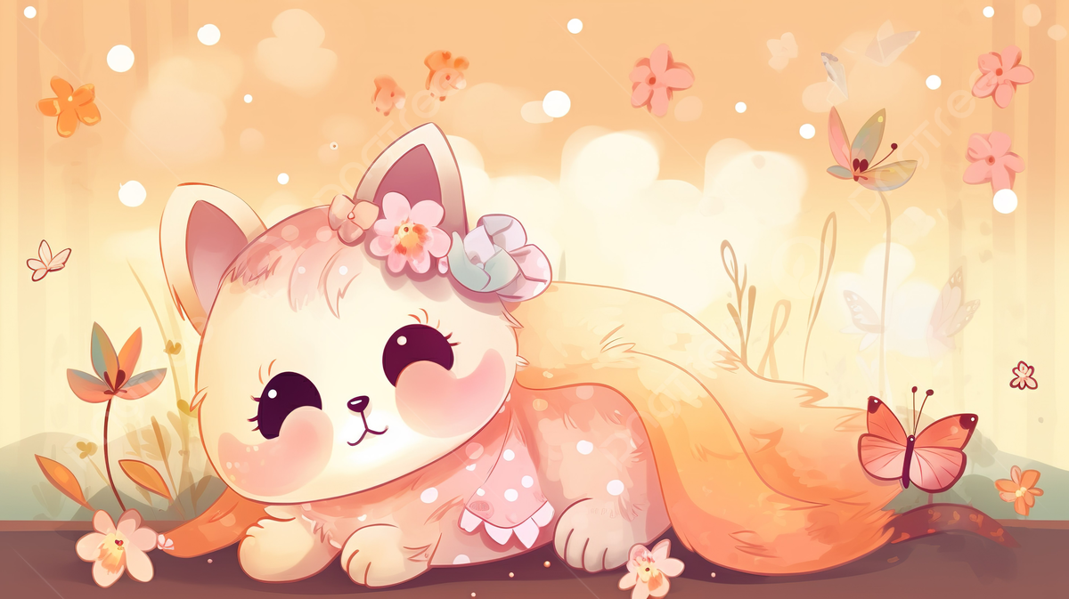 cute digital background 0077