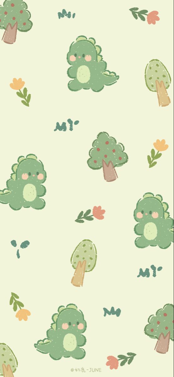 cute dinosaur backgrounds 0014