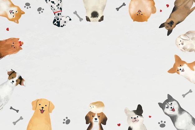 cute dog backgrounds for mobile