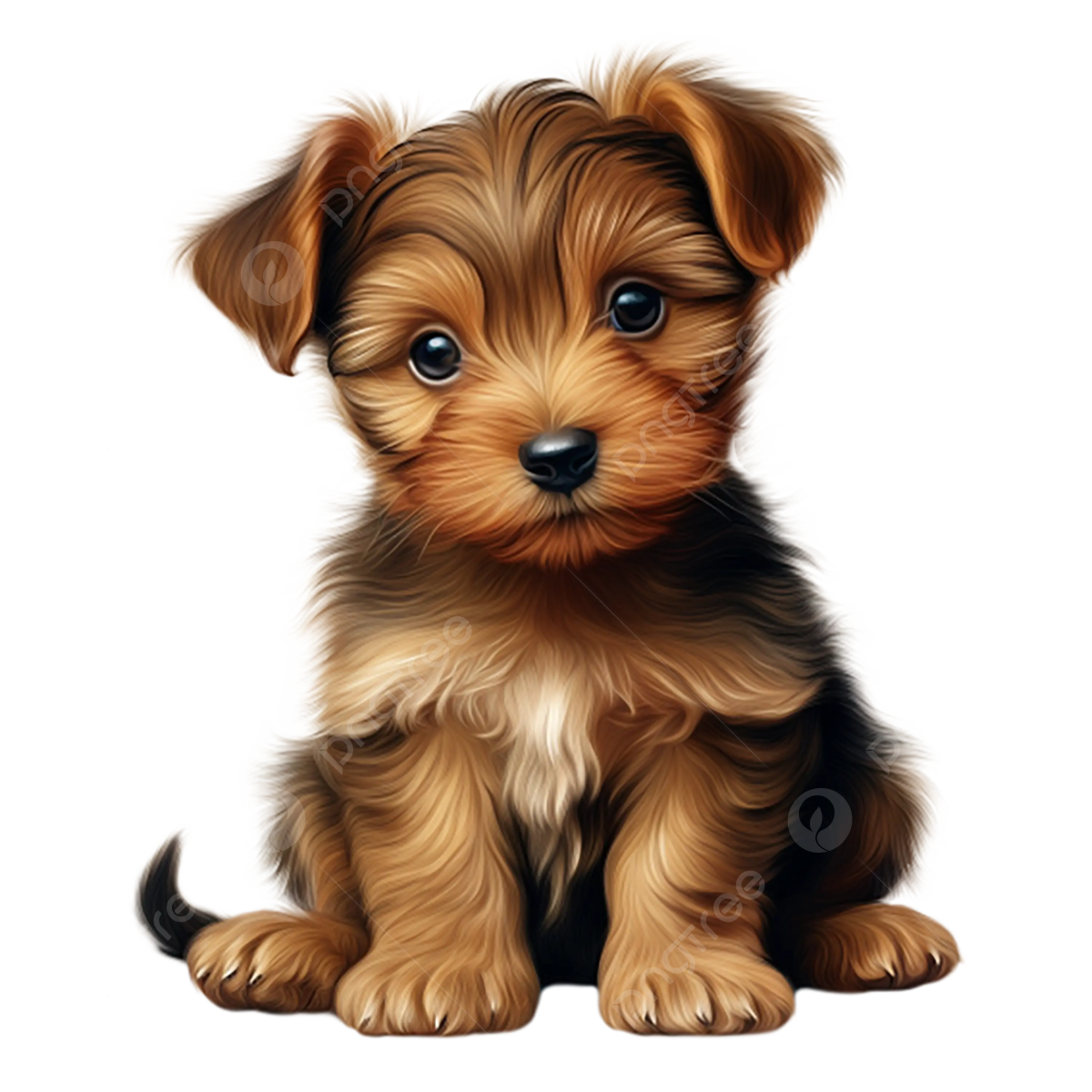 cute dog transparent background 0021