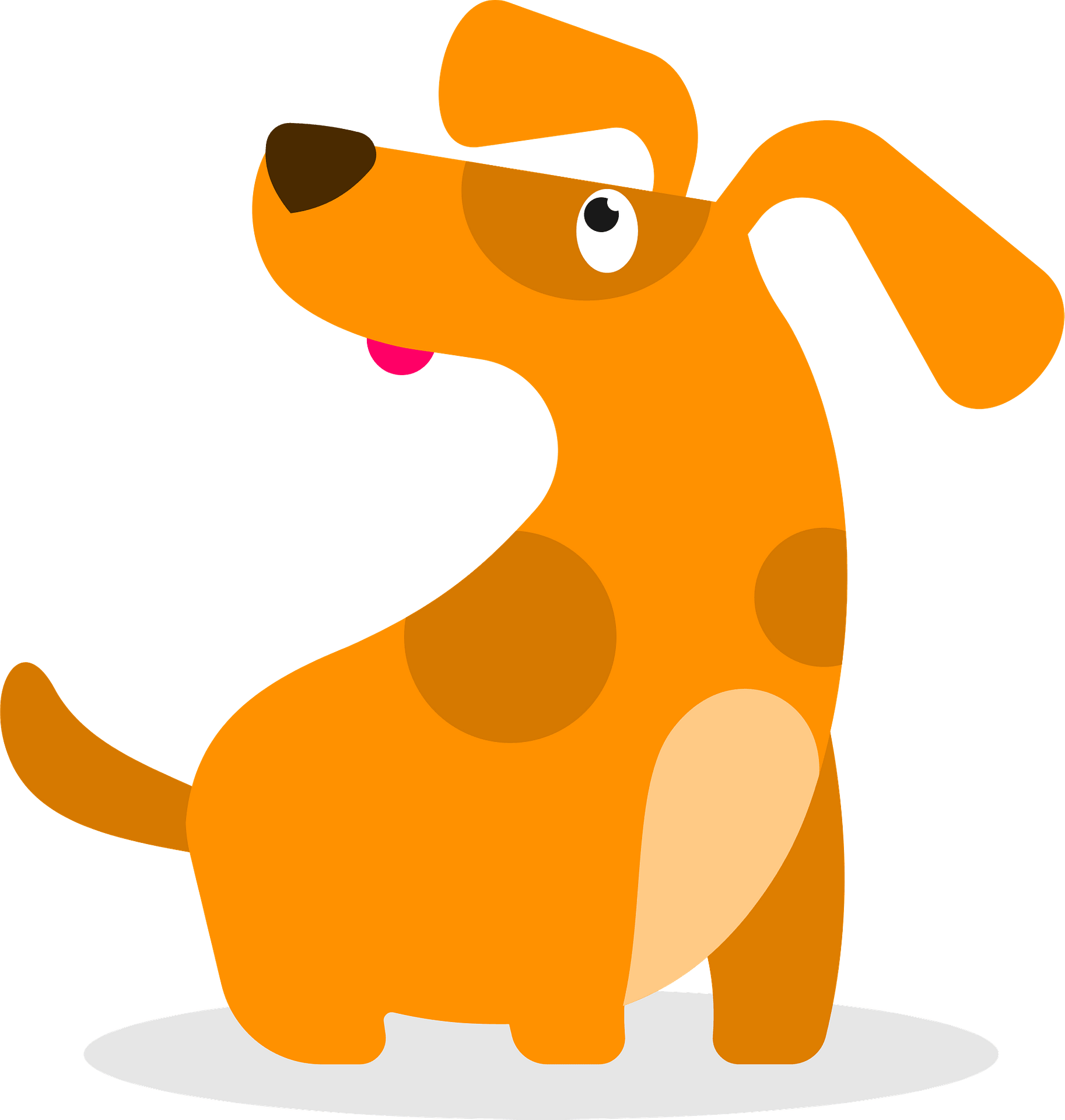 cute dog transparent background 0046