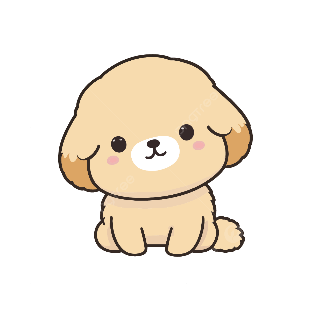 cute dog transparent background 0056