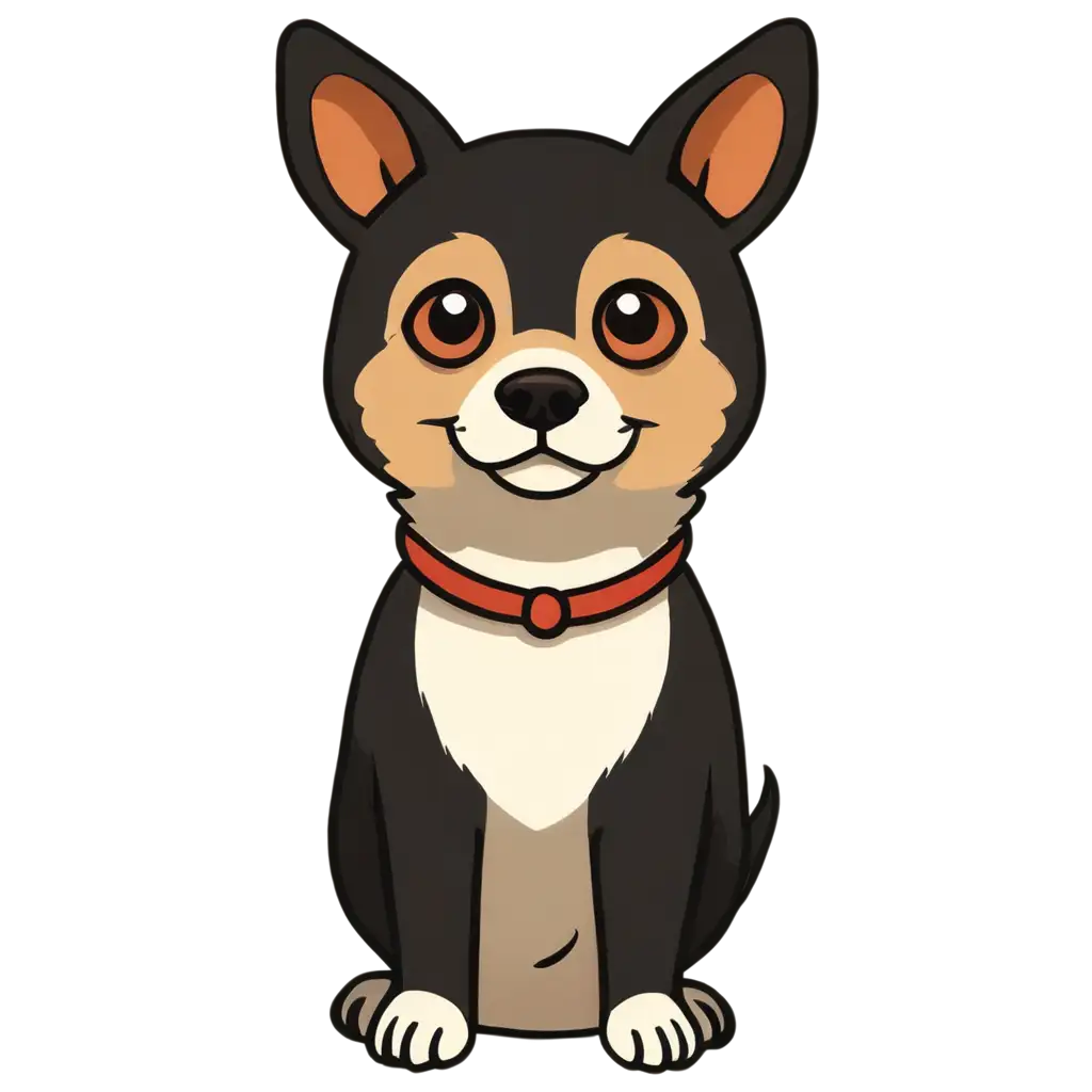 cute dog transparent background 0076