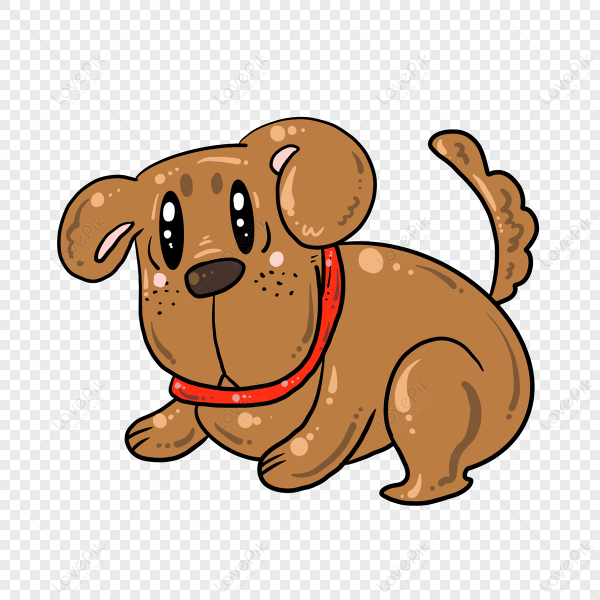 cute dog transparent background 0090