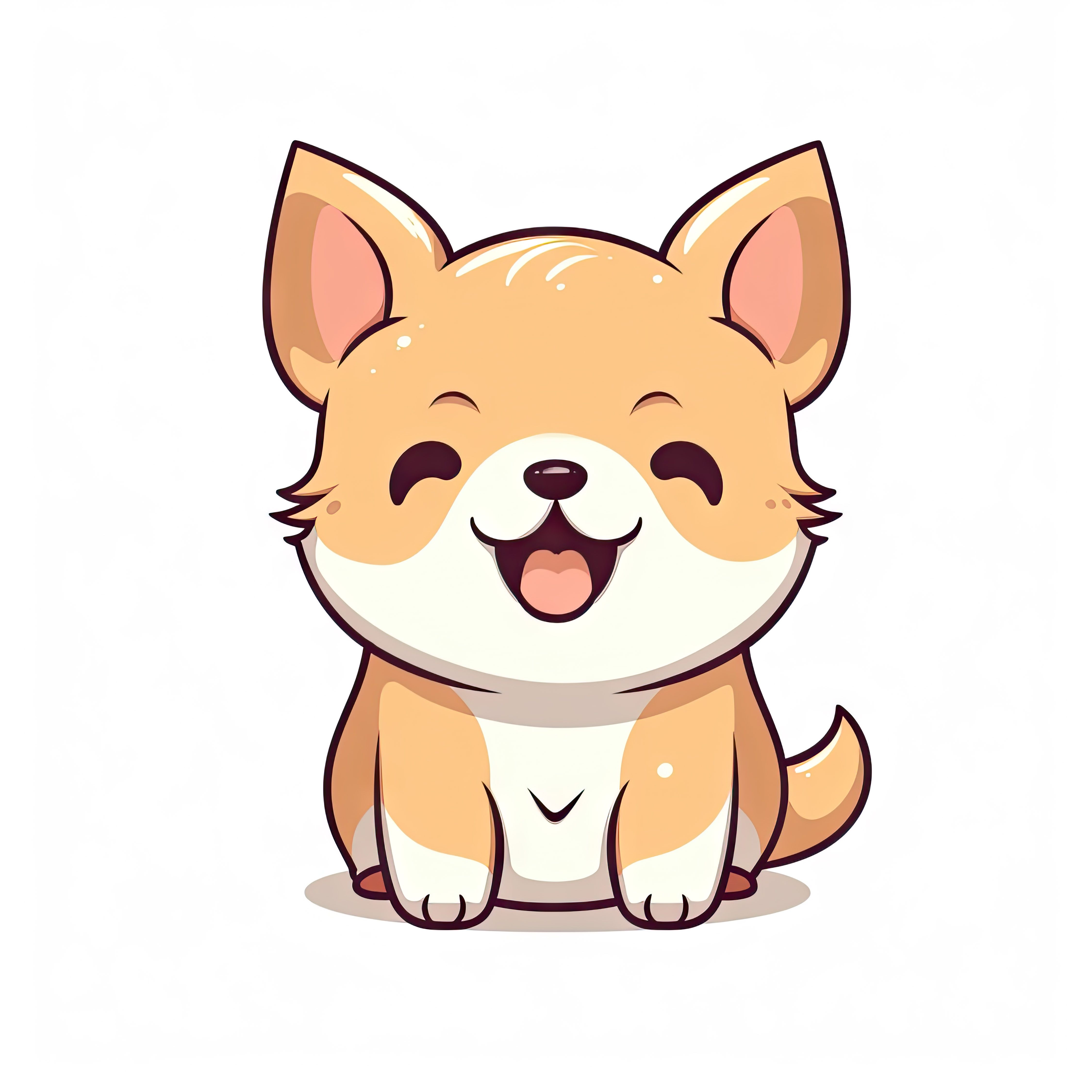 cute dog transparent background 0096