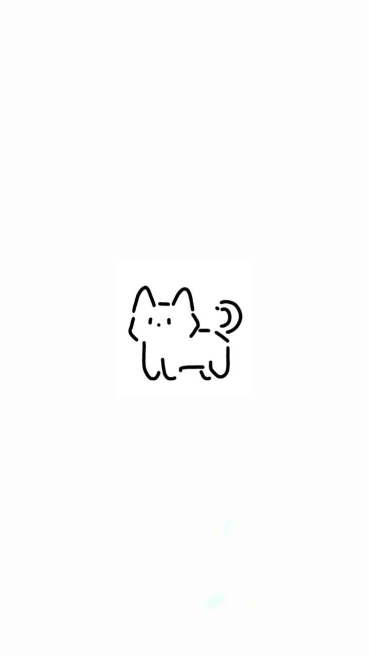 cute dog white background 0058