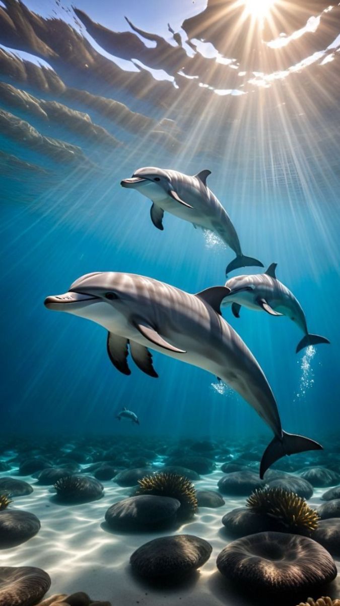 cute dolphin backgrounds 0013