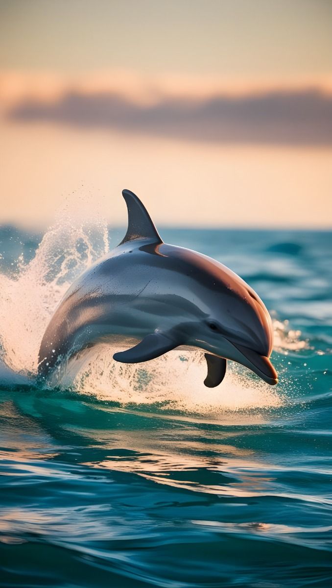 cute dolphin backgrounds 0022