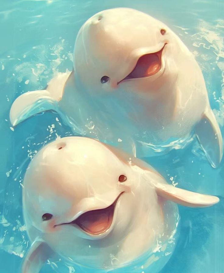 cute dolphin backgrounds 0025