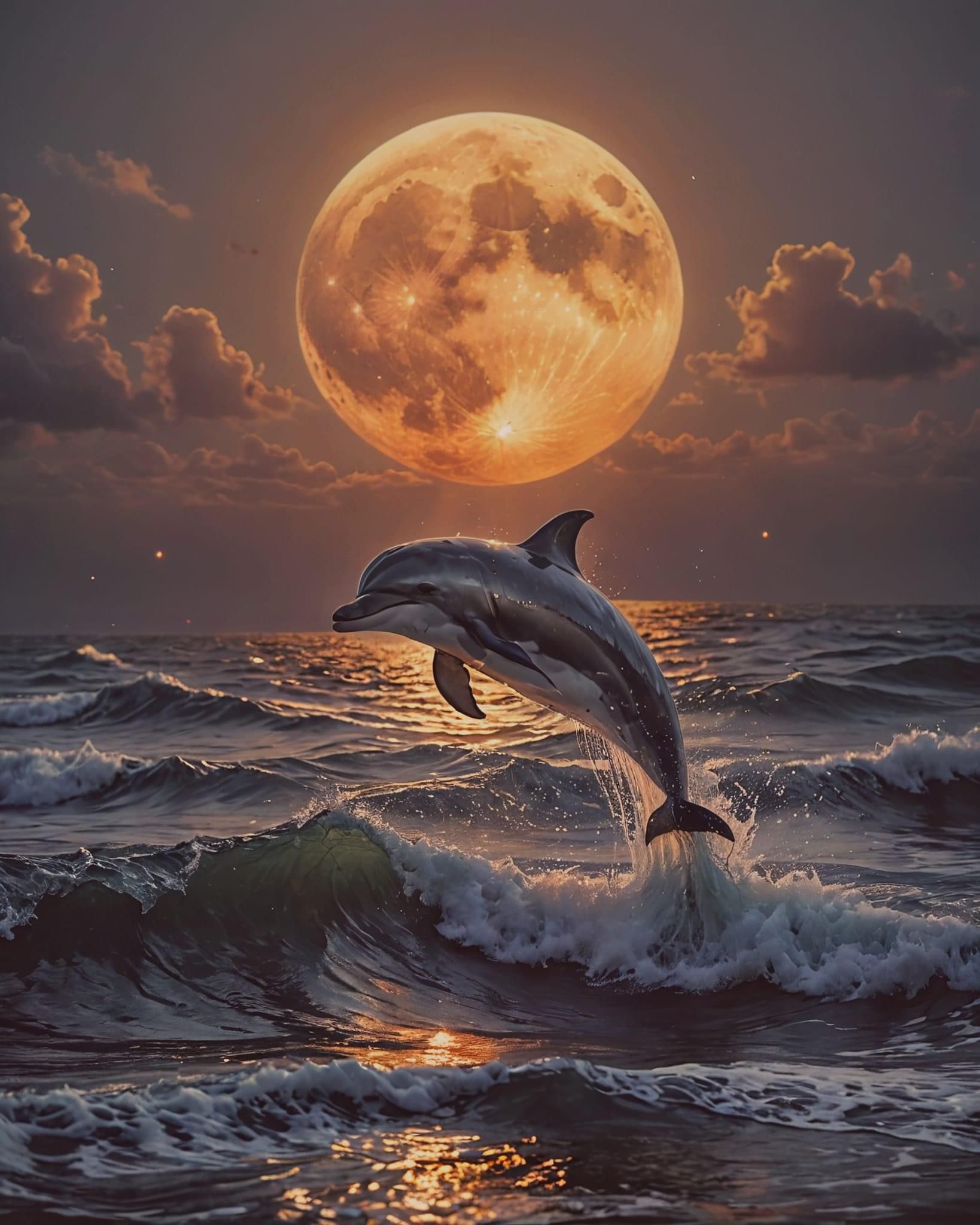 cute dolphin backgrounds 0034