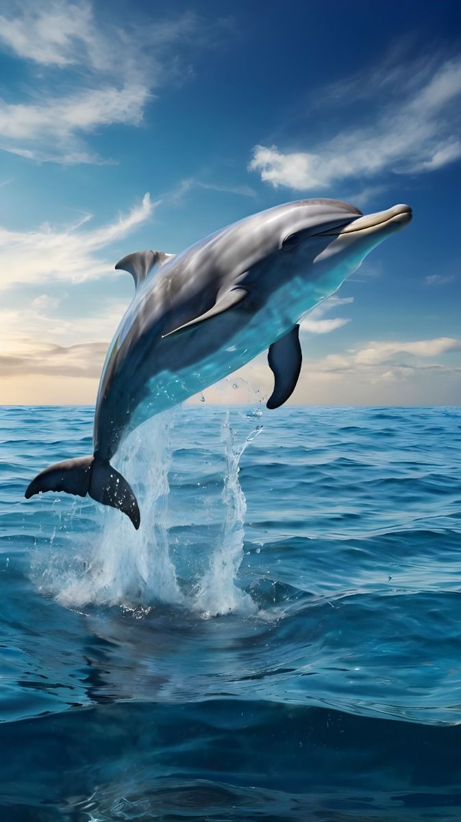 cute dolphin backgrounds 0048