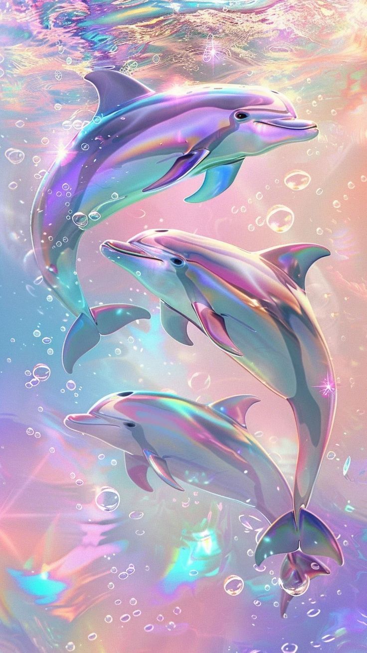 cute dolphin backgrounds 0061