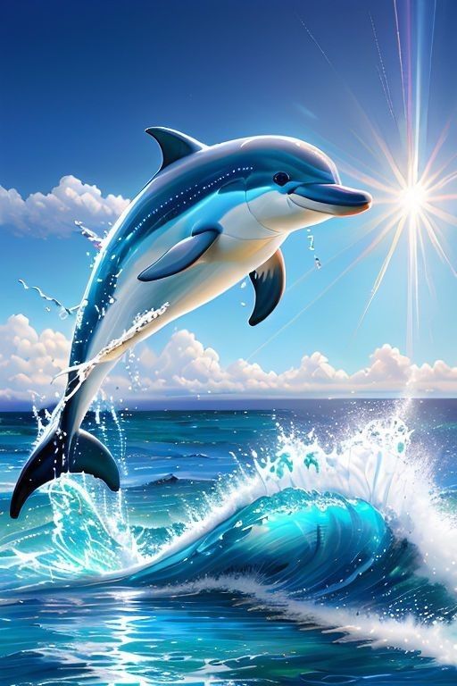 cute dolphin backgrounds 0076