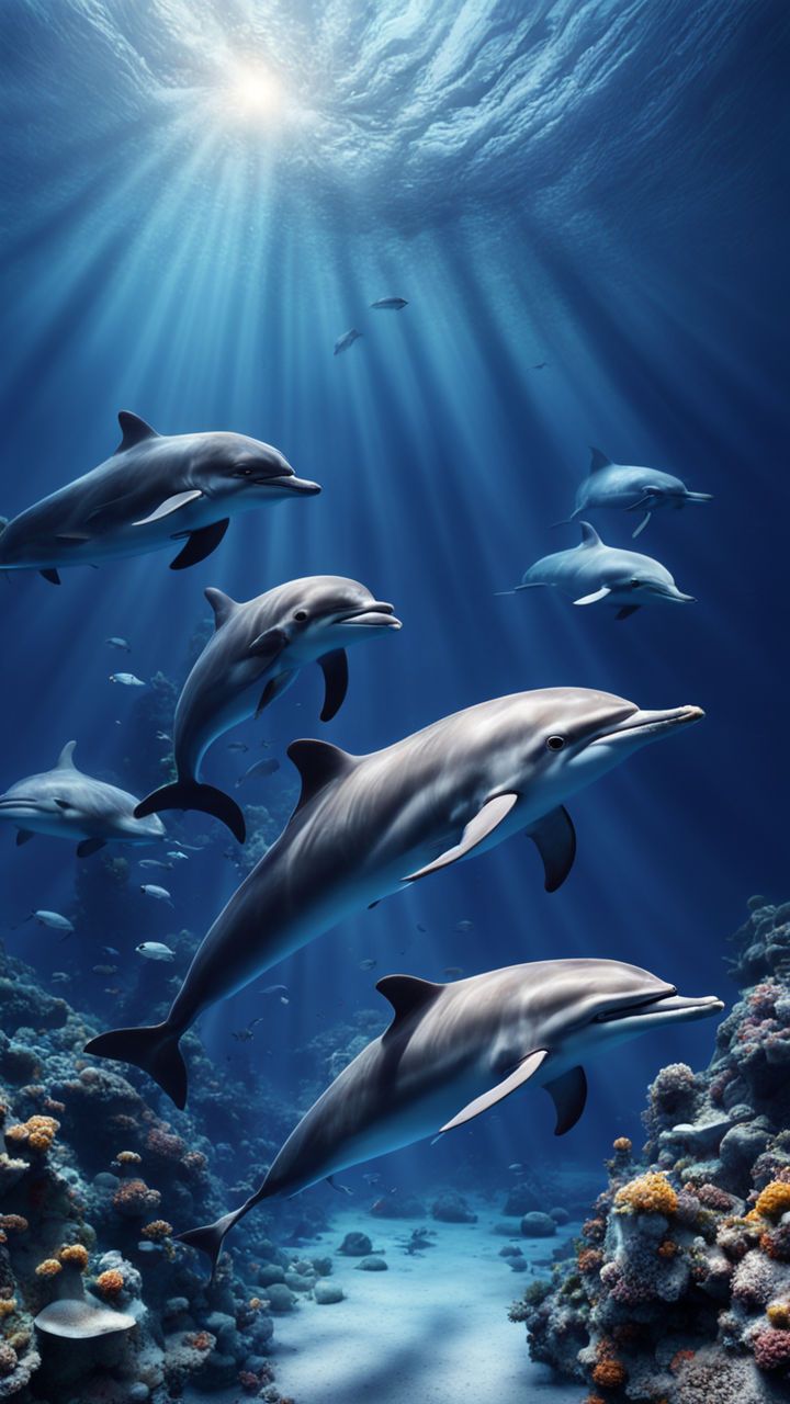 cute dolphin backgrounds 0080