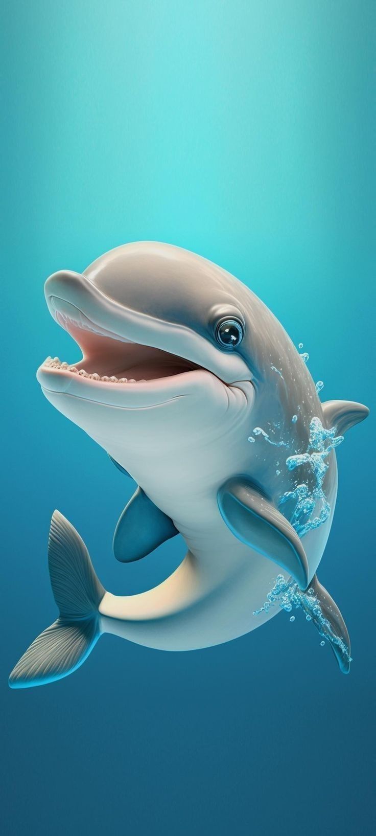 cute dolphin backgrounds 0083