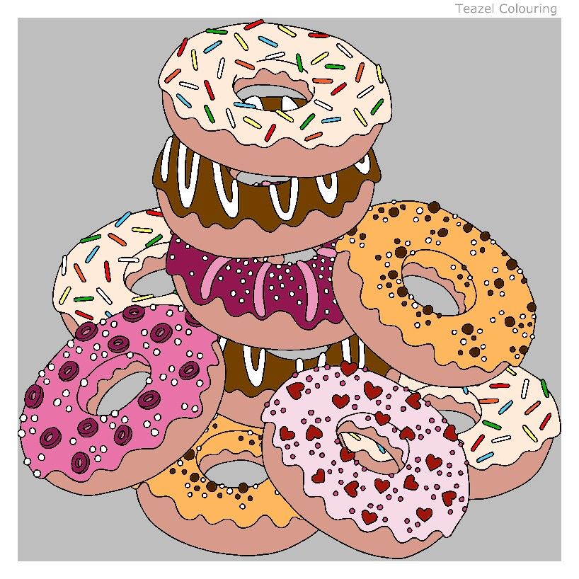 cute donut backgrounds 0029