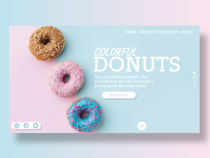 cute donut backgrounds 0031