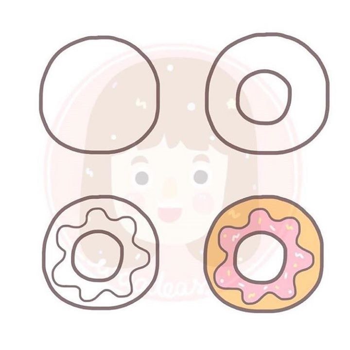 cute donut backgrounds 0063