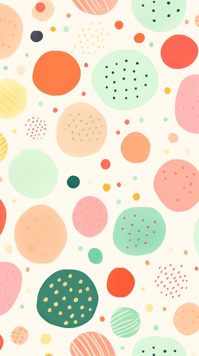 cute dotted background 0025