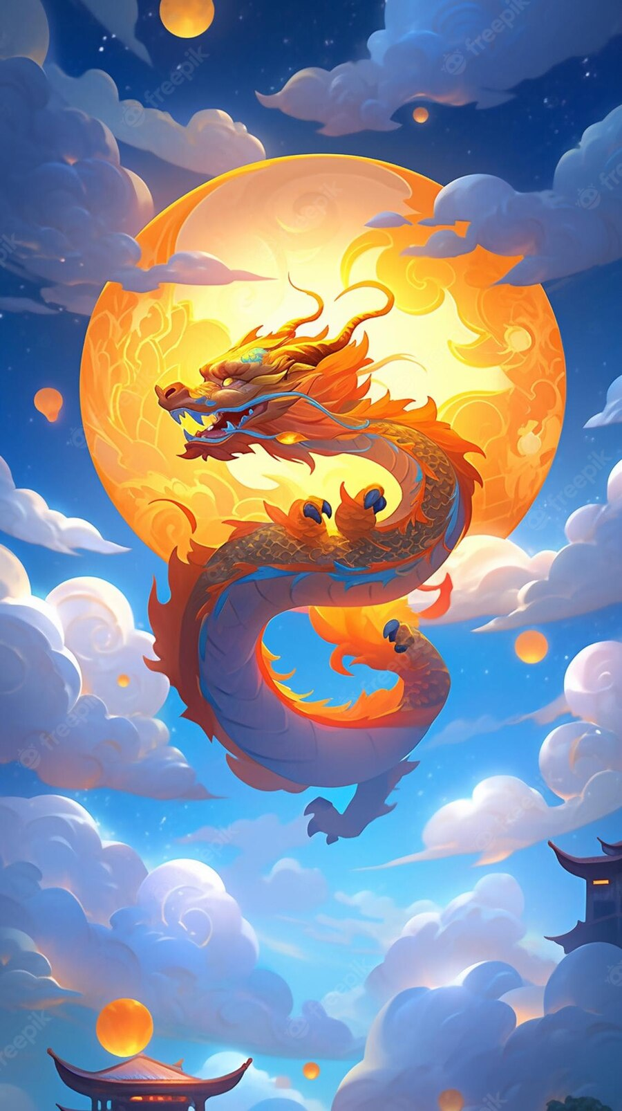 cute dragon backgrounds 0041