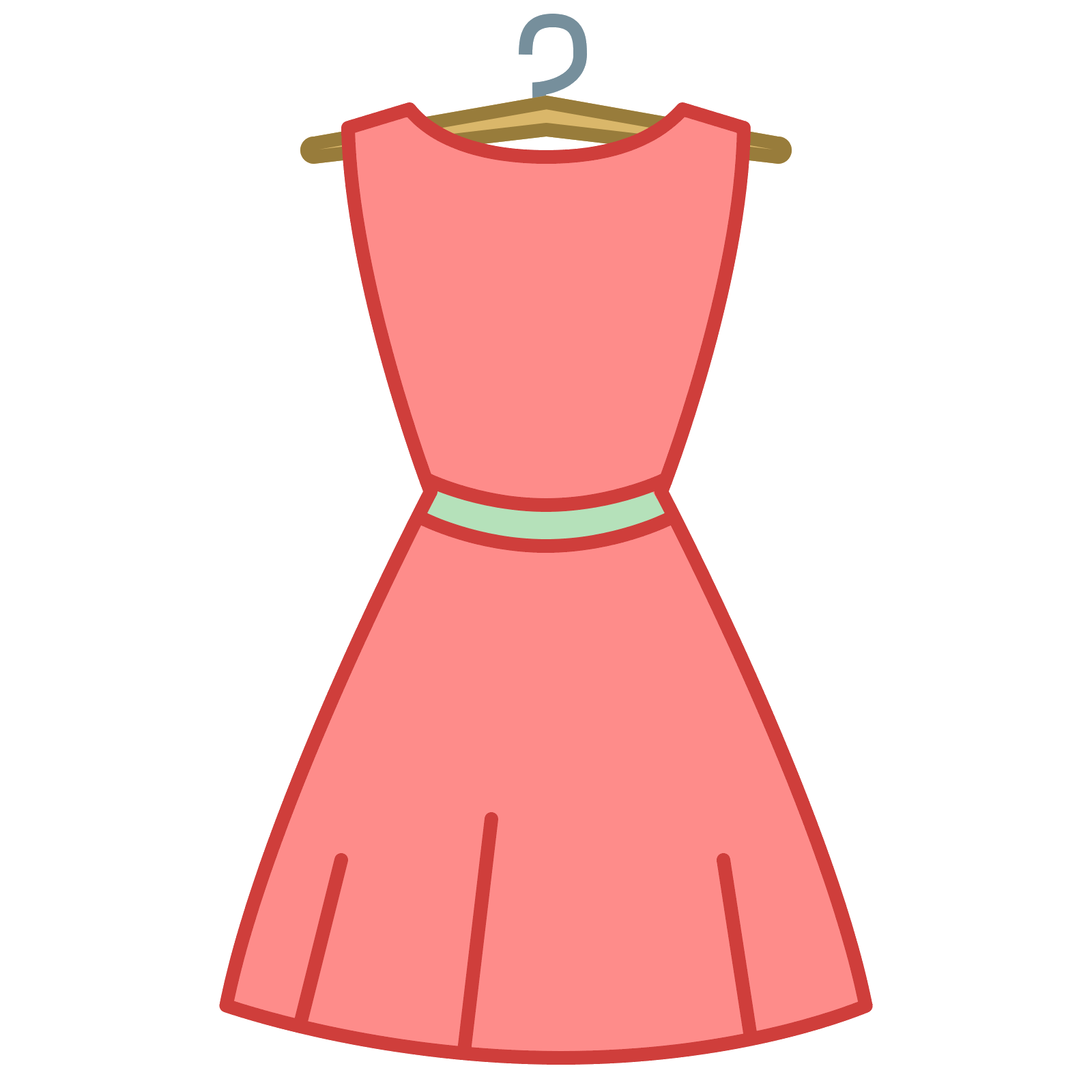 cute dress transparent background for social media