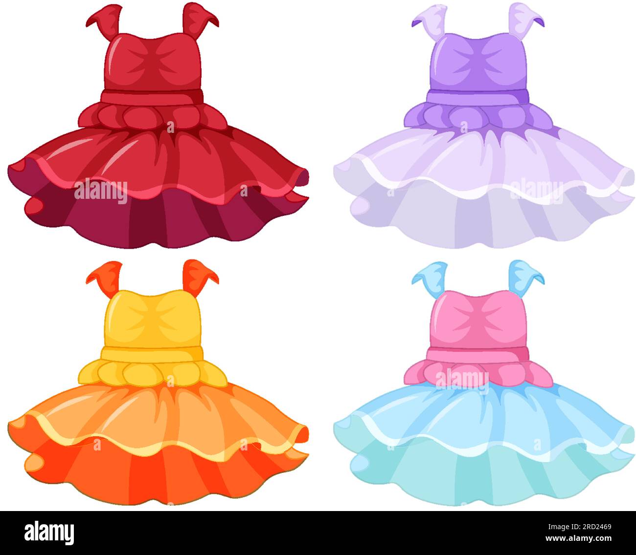 cute dress transparent background 0048