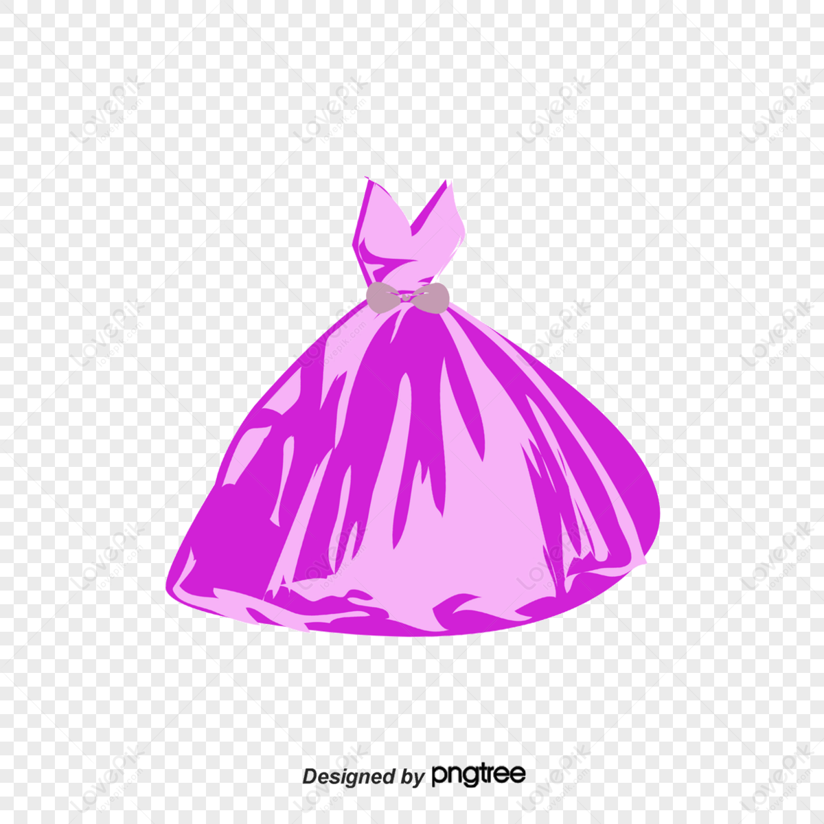 cute dress transparent background 0069