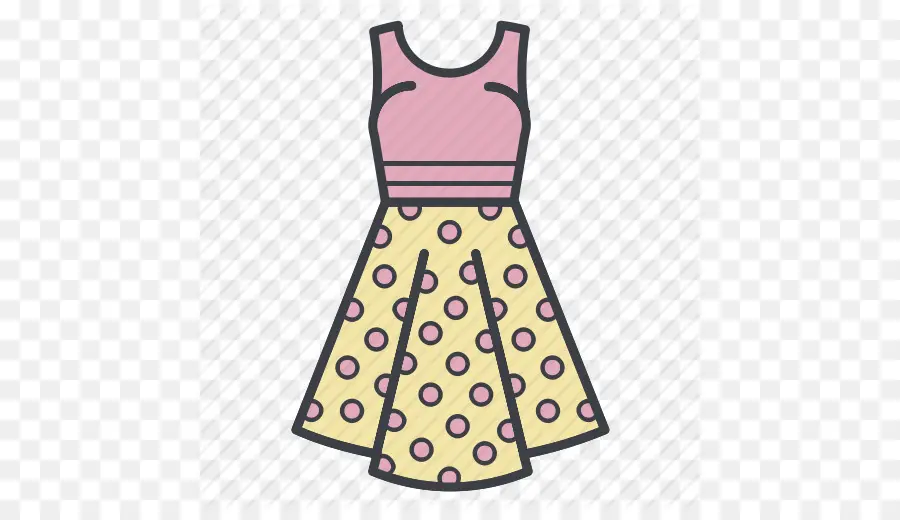 cute dress transparent background 0074