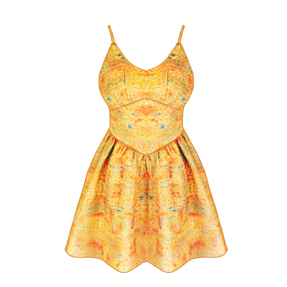 cute dress transparent background 0076