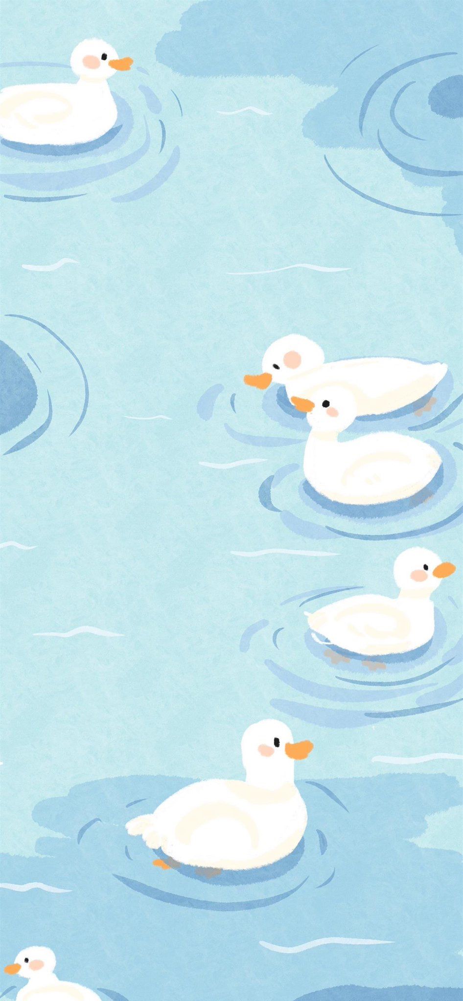 cute duck backgrounds 0048