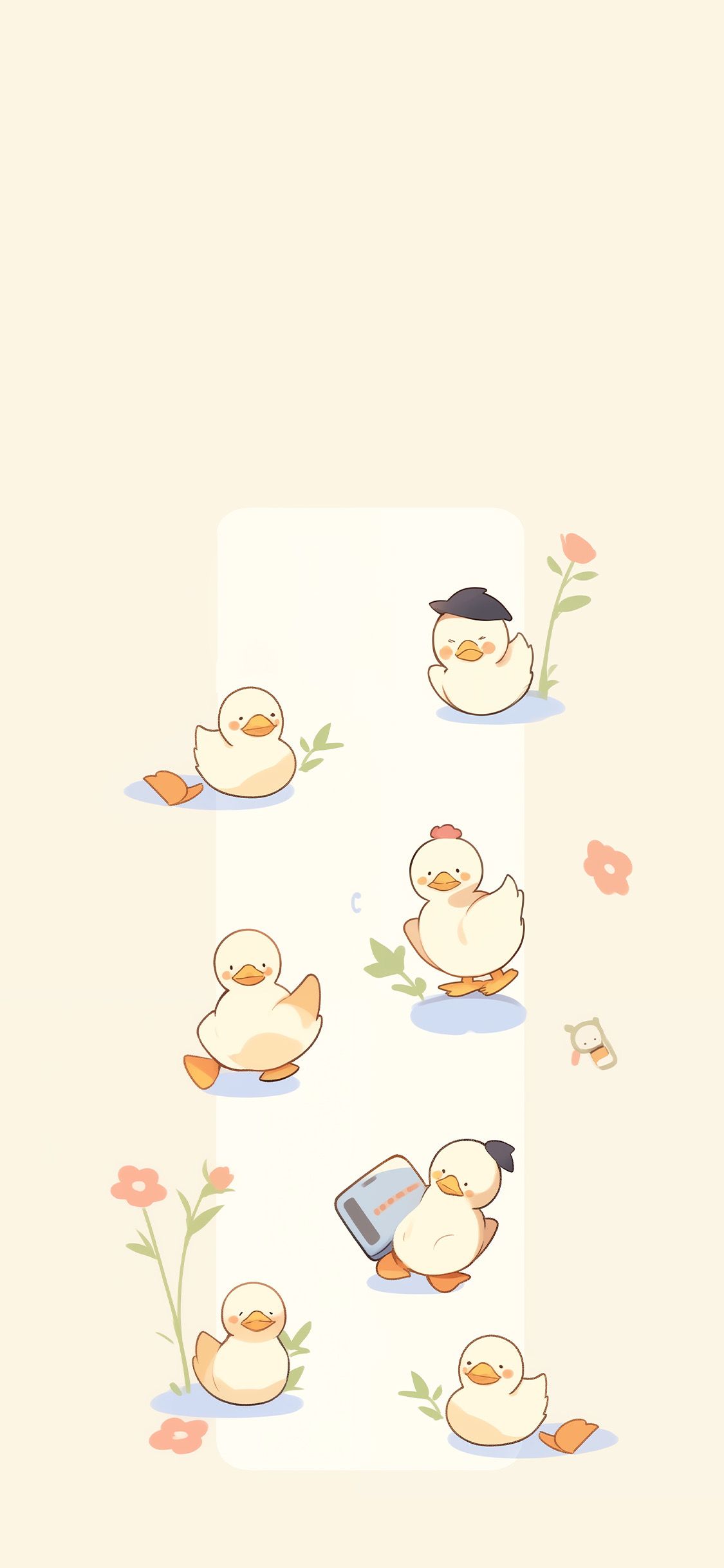 cute duck backgrounds 0051