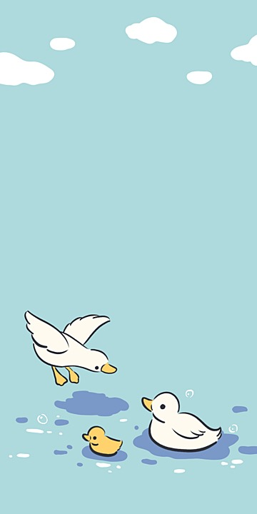 cute duck backgrounds 0059