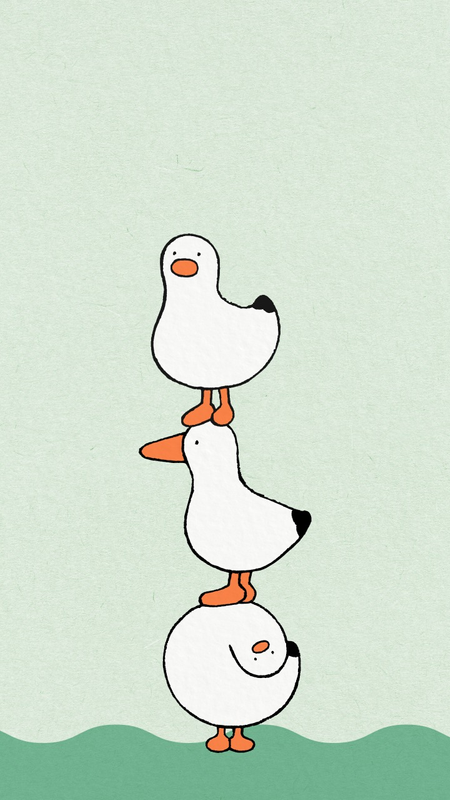 cute duck backgrounds 0070