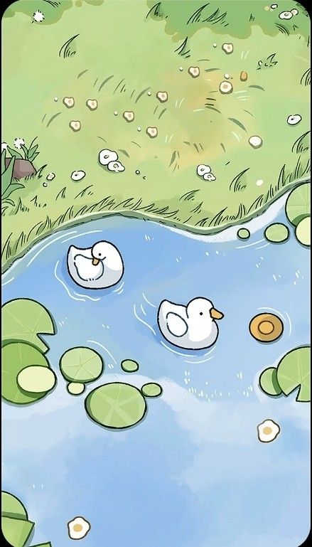 cute duck backgrounds 0092