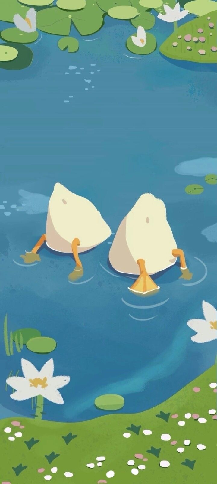 cute duck backgrounds 0094