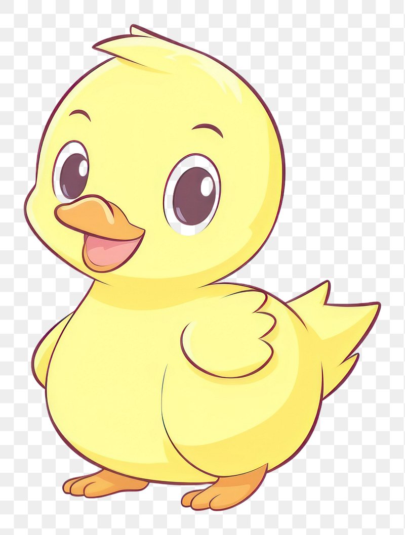 cute duck transparent background 0017