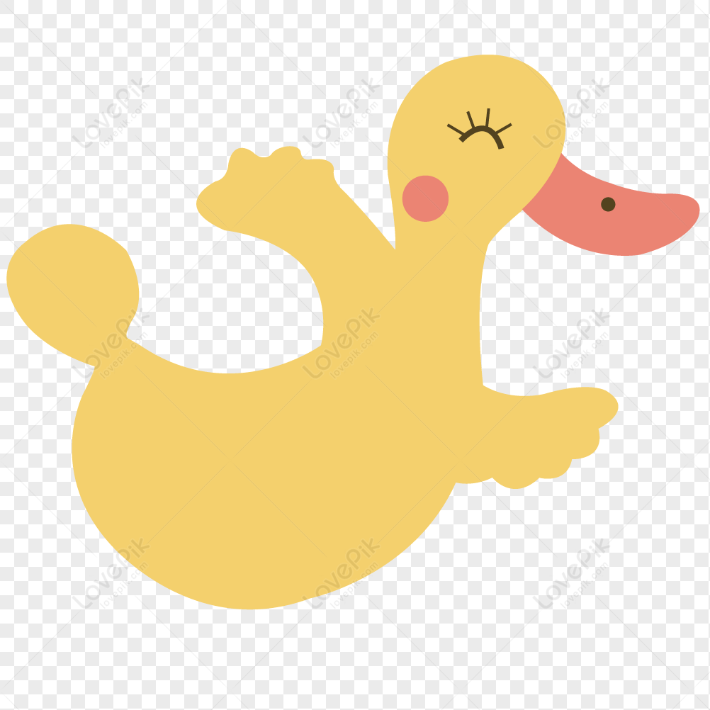 cute duck transparent background 0023