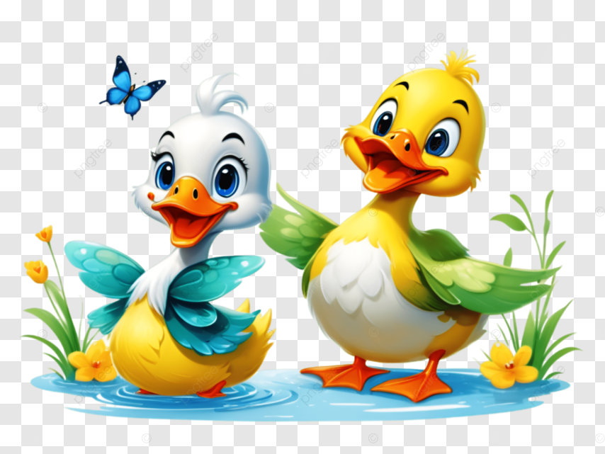 cute duck transparent background 0047