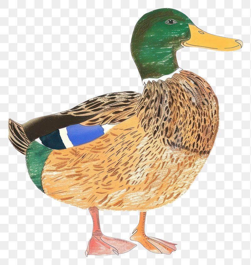 cute duck transparent background 0056