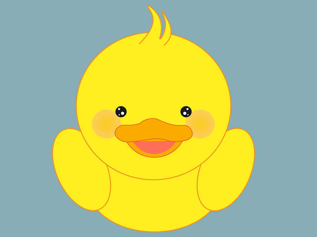 cute duck transparent background 0058