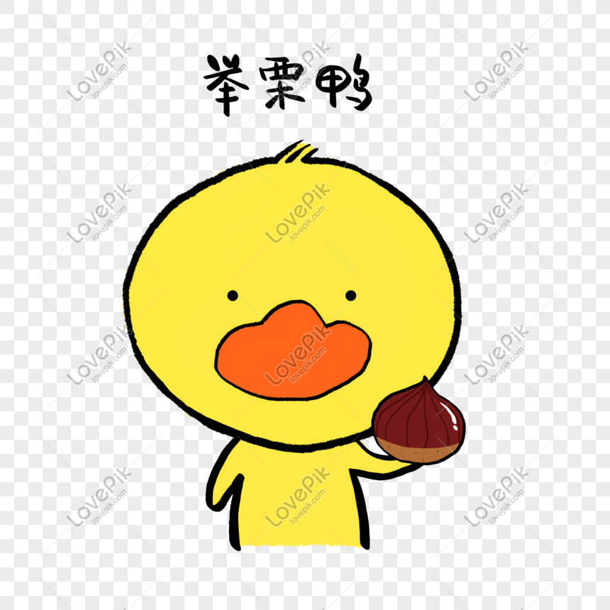 cute duck transparent background 0060