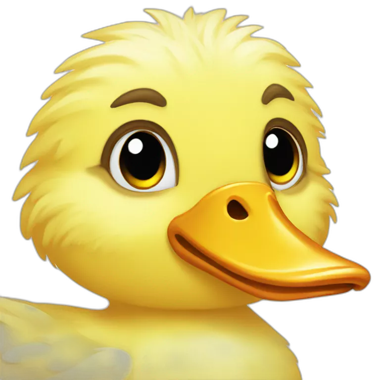 cute duck transparent background 0068