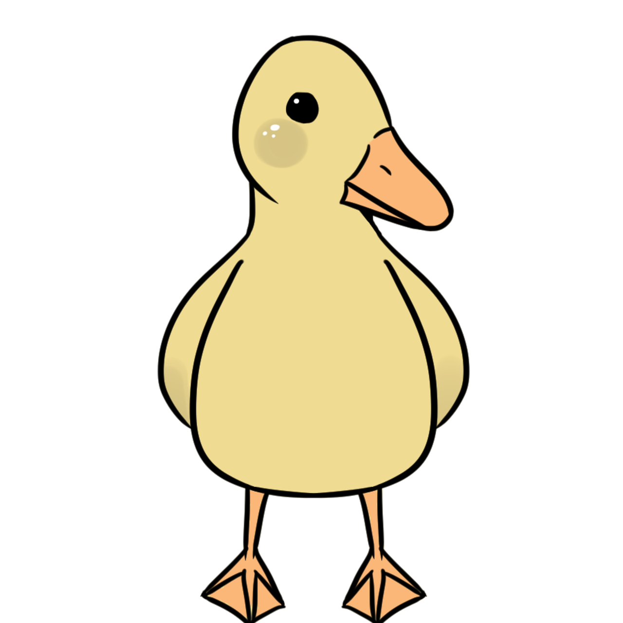 cute duck transparent background 0073