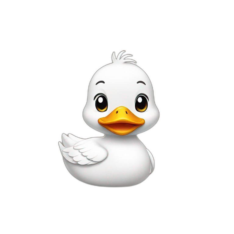 cute duck transparent background 0074