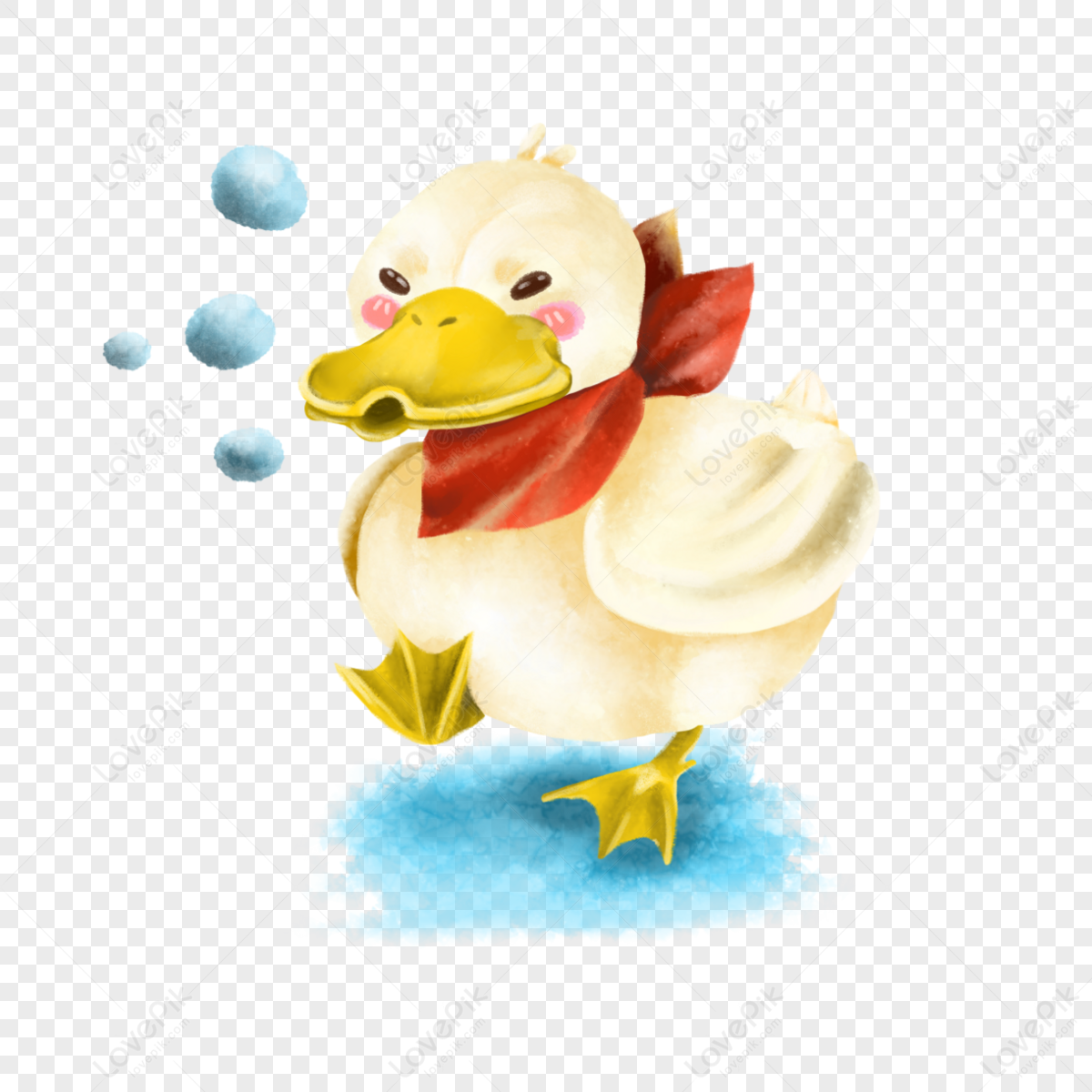 cute duck transparent background 0088