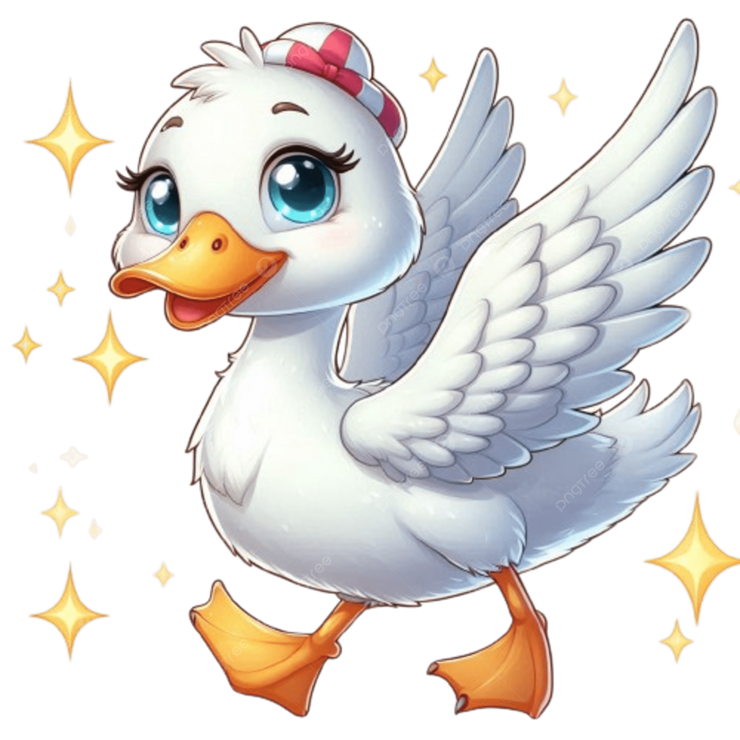 cute duck transparent background 0095